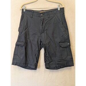 Wear First Mens Cargo‎ Shorts Size 32 Gray Cotton Blend Casual Outdoor